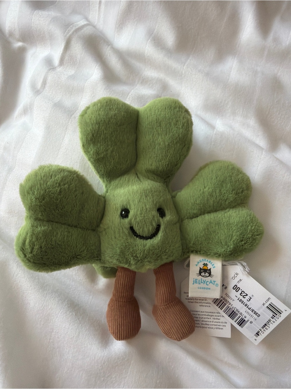 Jellycat Amuseables Siofra Shamrock